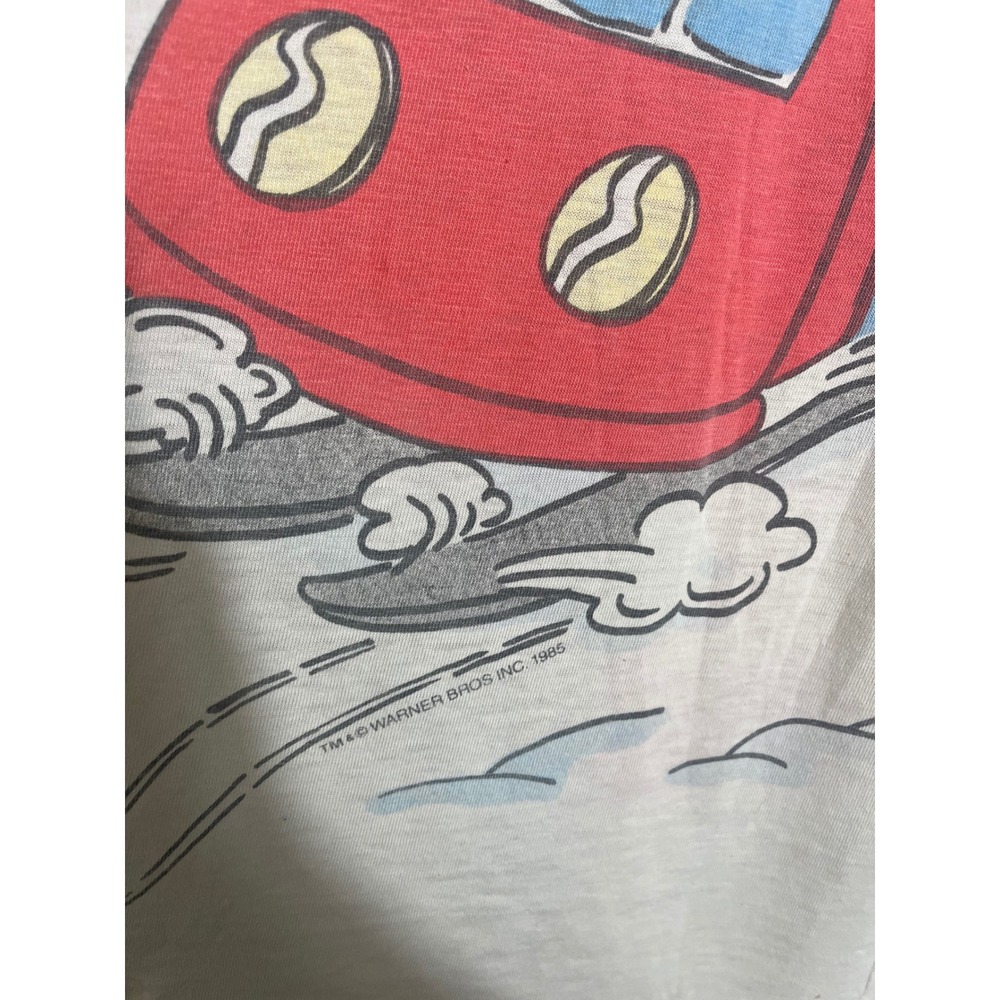 VINTAGE 1985 Warner Bros Single Stitch Tweety Bird Sylvester Long Sleep Tee - Picture 9 of 16